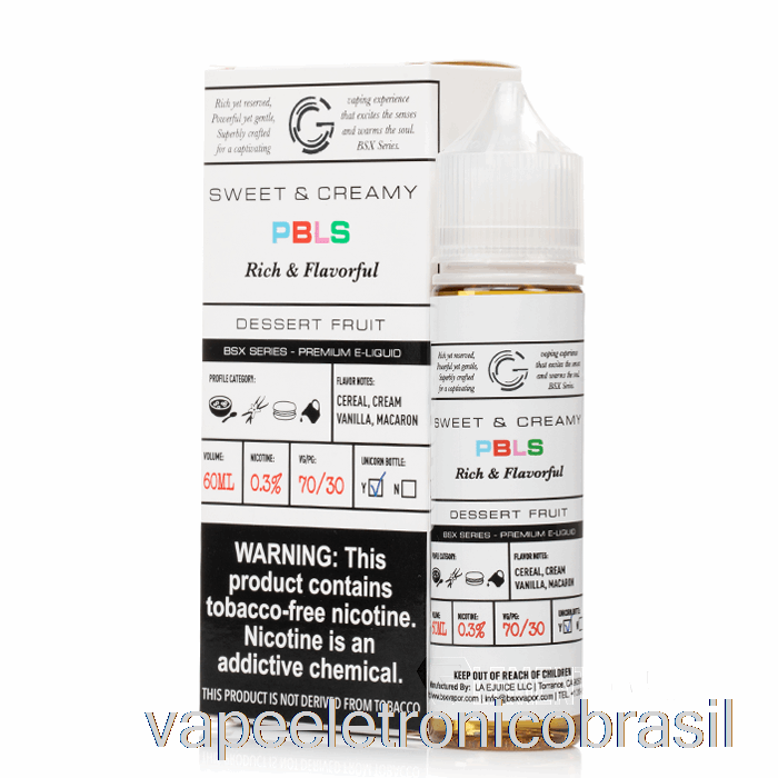 Vape Vaporesso Pbls - Série Bsx - 60ml 6mg